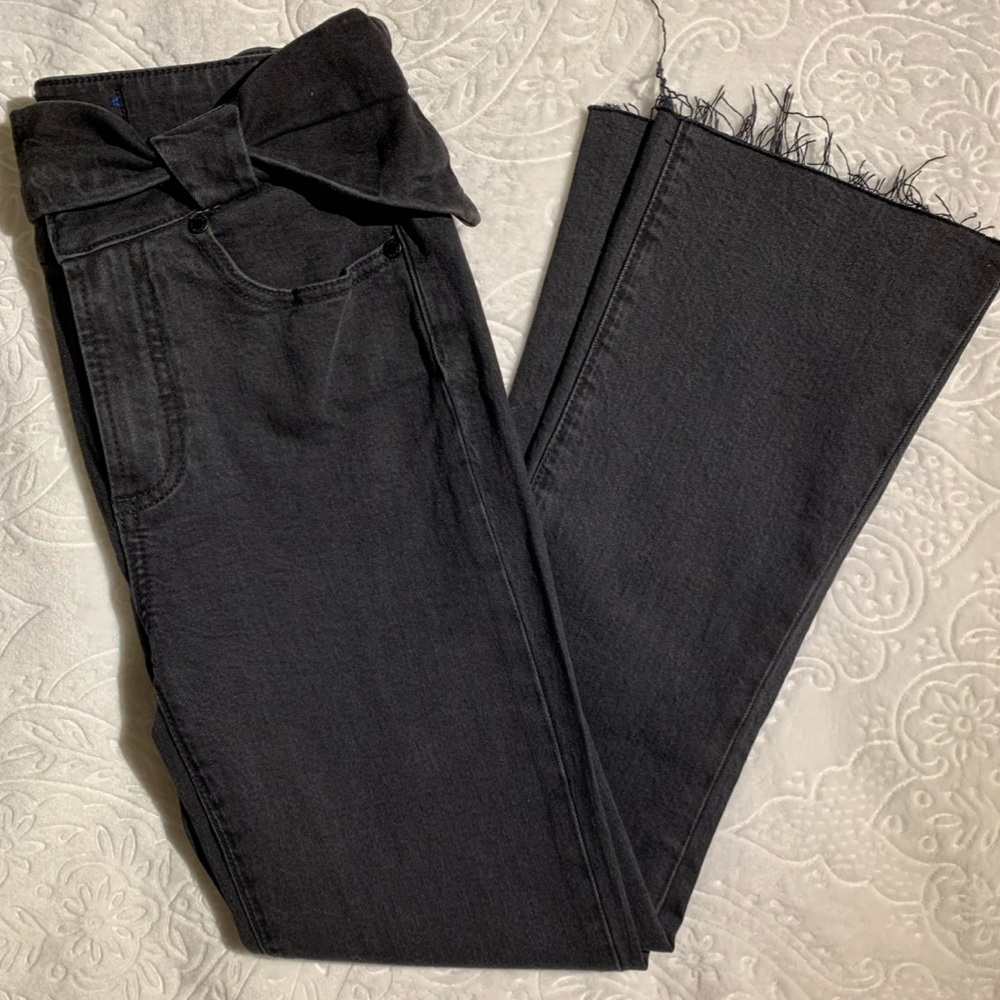 NWT PAIGE Colette Crop Flare